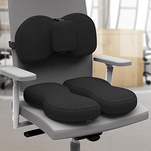 Esquirla Office Chair Cushion Seat Hip Pad With Removable Computer Chair Cushion Desk Chair Cushion For Backyard Bedroom Birthday Gifts, Black #TOP1