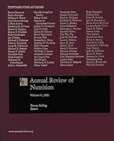 Annual Review of Nutrition; Volume 41, 2021 0824328418 Book Cover