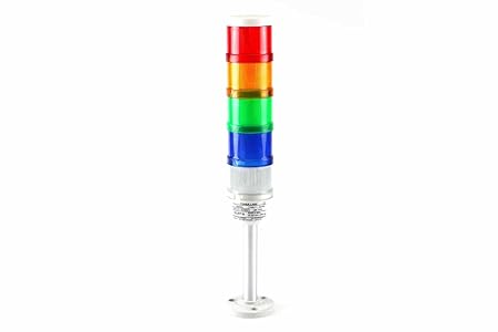Tower lamp Steady with flashing five colour