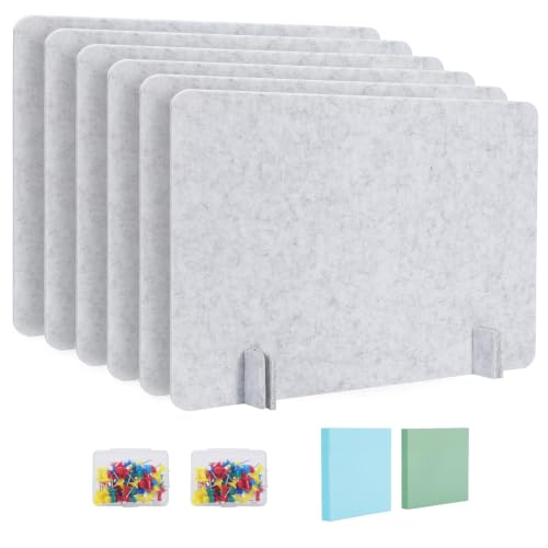 Gray Felt Desk Dividers