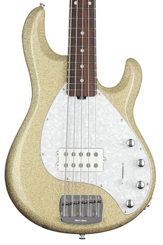 Ernie Ball Music Man StingRay Special 5 H Bass Guitar - Genius Gold with Rosewood Fingerboard