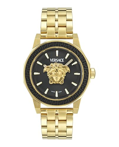 Versace Men's Analogue Swiss Quartz Watch with Stainless Steel Strap VE9I00424