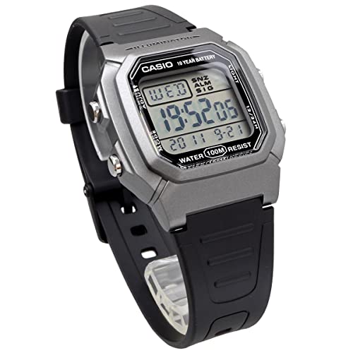 Image of Casio W-800 Series Standard Digital Wristwatch, Men's, Overseas Model