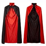 teufel umhang damen *👻Vampir kostüm länge: 80cm lang. ist geeignet nicht nur sondern auch die Jugendliche.