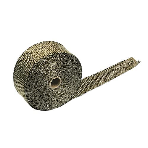 Bande thermique echappement moto tuyau en-tete rouleau fibre
