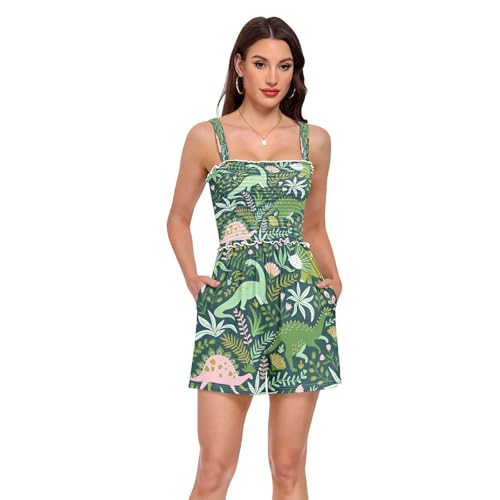Combishort col carré avec short fluide et coupe décontractée pour un confort d'été absolu