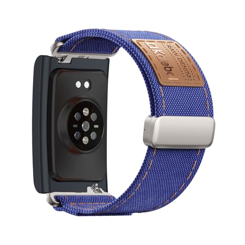 [AireWiki] �L�����z�� �r���v�o���h �Ή� Amazfit Helio Strap �p �����p�X�g���b�v �e���i�C������ �ւ��x���g �ґg�X�g���b�v ���C�o�b�N�� �����x���g �}�O�l�b�g�o���h �R���p�`�u�� Amazfit Helio Strap