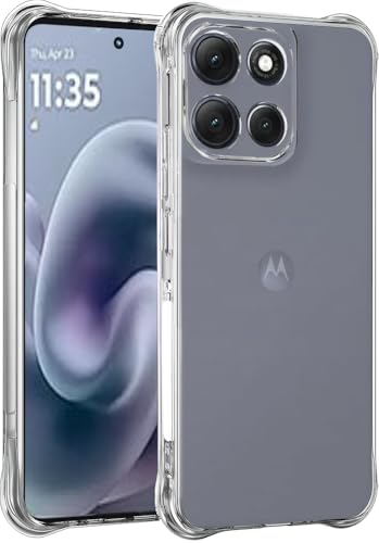 Coque Moto G86 Power 5G 2025 en silicone TPU transparent souple 6,7 pouces