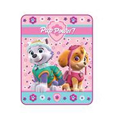 Paw Patrol Pup Power Throw Silky Soft Blanket Everest 40 in x 50 in