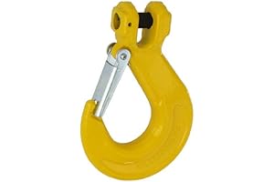 Indusco Grade 80 Drop Forged Alloy Steel Clevis Sling Hook