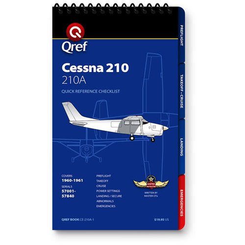 Cessna 210/210A Qref Checklist Book