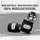 EVO SPORTS FUEL Fußschlaufen Kabelzug mit Verstellbaren Fußmanschetten und Doppelten D-Ringen | Gym Ankle Straps für Männer und Frauen | Ideal für Kickbacks, Gesäß- und Beintraining (1 Paar)