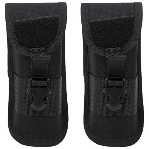 oceanside 2pcs Tactics Glasses Pack AntiPressure Sunglasses Storage Box, Outdoor 600D Polyester Sponge