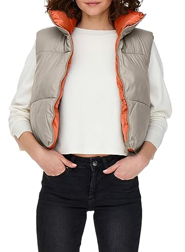 ONLY Puffer Gilet ONLRICKY chaleco ligero ideal para paseos urbanos