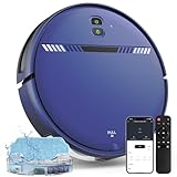 XIEBro Life Robot Vacuum and Mop Combo, Robotic Vacuum Cleaner 2 in 1 with WiFi/App/Voice, Schedule, Water Tank and Dustbin, Self-Charging, Slim, Ideal for Hard Floor, Pet Hair, Carpet