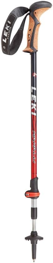 Leki Corklite Aergon Speedlock AS Trekking Pole, Red