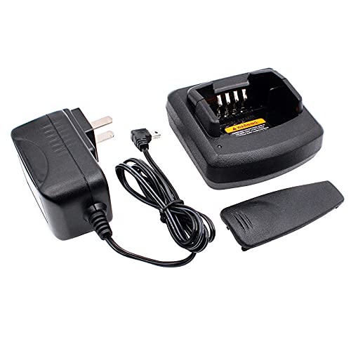Replace RLN6332A RLN6305 RLN6308 Charger Compatible for Motorola CP110 RDM2070D RDU4100 RDV5100 RDU2020 RDU2080D RDV2020 RDV2080D RDM2080 RDU4160D Radios