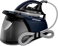 Russell Hobbs Quiet Steam Generator Iron, 1.8 Removable Tank, Ceramic Soleplate, 350g Shot of Steam, 200g Steam Output, Replaceable anti-limescale filter, Vertical Steam, Cord storage, 2400W, 24470