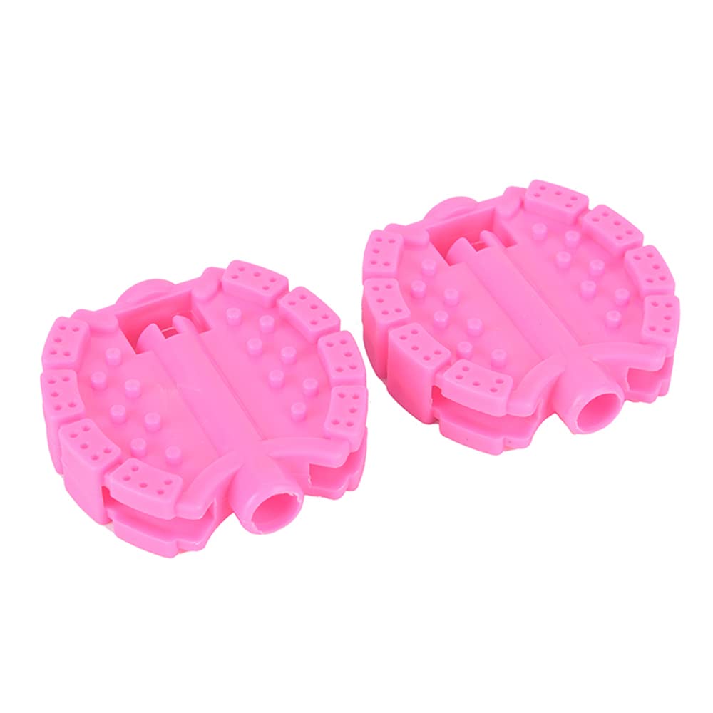Riloer Kids Bike Pedals Replacement, 1 Pair Non Slip Little Bicycle Pedal Replacement Tools for Children Bikes