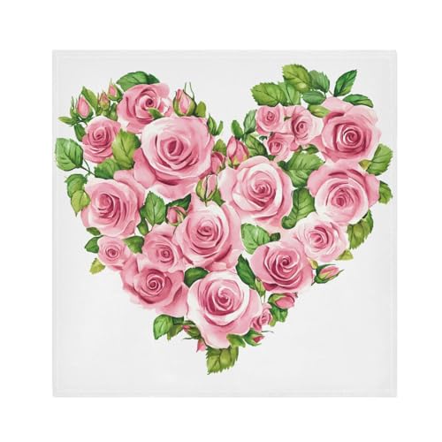 Servilletas de Tela para San Valentín Set x6 miniatura 1
