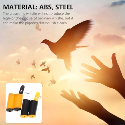 Silbatos para entrenamiento de palomas 2 pcs portátiles miniatura 5
