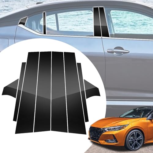 SKYLOTEC Window Pillar Cover Stickers for Nissan Sentra 2020-2025