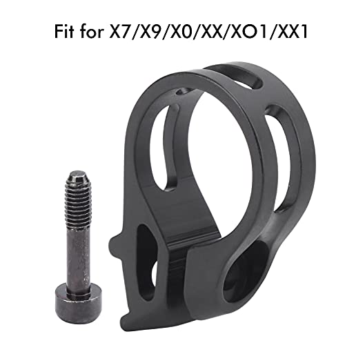Udavivi Bicycle Shifters Clamp Bike Aluminum Alloy Trigger Clamp For X7/X9/X0/Xx/Xo1/Xx1 22.2Mm Shifter Clamp With Dropper Post Cable Lightweight Trigger Clamp For Bike Shifter Cable #TOP3