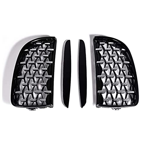 Grille de rein diamant pour BMW Série 3 E90 E91 look course pour vos trajets - 4