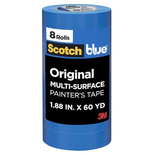 Ruban de peinture multi-surfaces Scotch adhésif bleu protège les surfaces