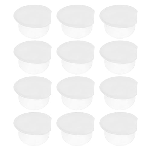 Cepillo de base 12 unids cepillo del labio cubre el cepillo del maquillaje del silicón Anti-perdido cubre los cepillos del maquillaje