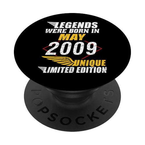 Cumpleaños Mayo 2009 Edición Limitada Regalo Legend May PopSockets PopGrip Intercambiable
