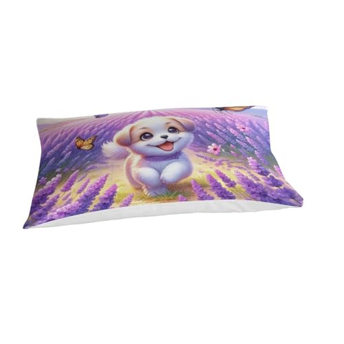 Parure de lit chien 3D microfibre抗皱易打理带拉链单人被套