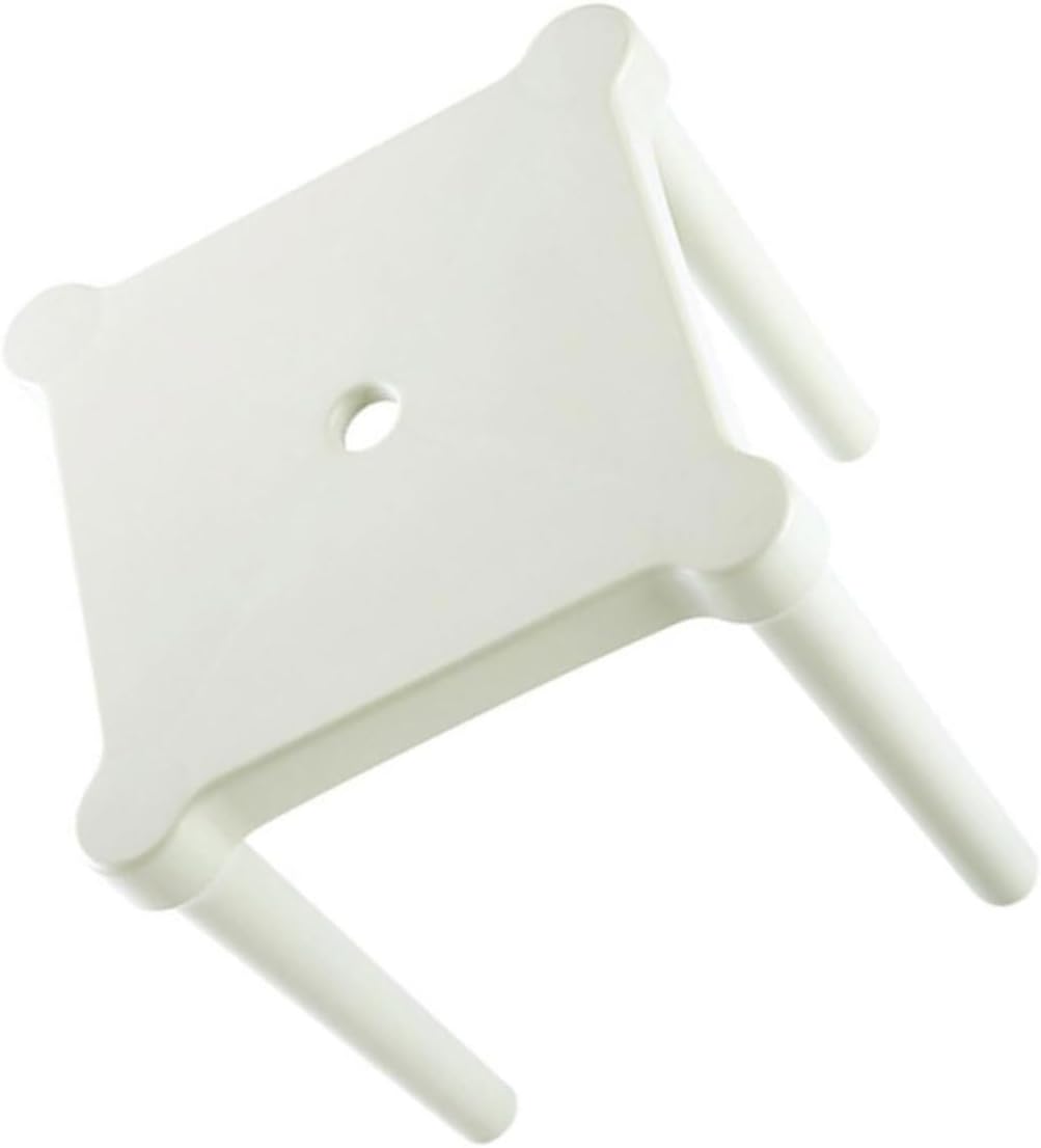 STOBAZA Skid Frosted Plastic Stool Thick Portable Low Chair for Boy Girl and Adults Easy to Assemble and Disassemble Space-Saving Design for Home Use