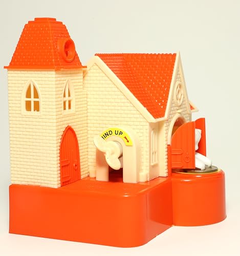 Image of Toyzone Katty Castle Coin Bank - Orange |Classic Cat House Toy | Coin Stealing Cat House |House of Cat | Coin Collecting Saving Bank for Kids |for 3+ Year