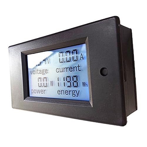 Compteur électrique 20a avec alarme de rétroéclairage et mesure puissance DC