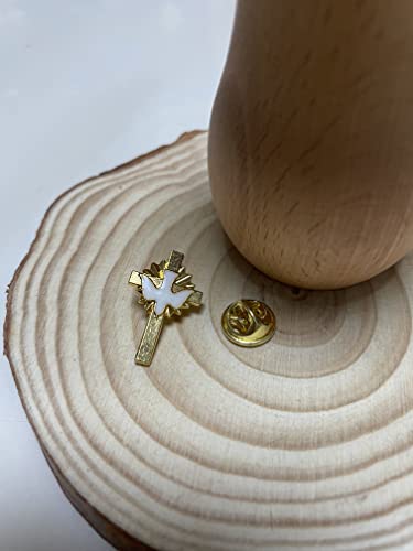 Catholic Confirmation Gifts for Teenage Girls/Boys | Descending Dove Confirmation Pin with Card-Scratch Off Will You be My Confirmation Sponsor Card | Appreciation Gift with Touching Sentiment2