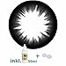 Produktbild Matlens - Pro Trend Farbige Kontaktlinsen mit Stärke Black schwarz Big Eyes Circle Linsen WPA-120 1 Kontaktlinsenbehälter 1 Pflegemittel 50ml