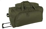 Olive Drab Rolling Duffle Bag