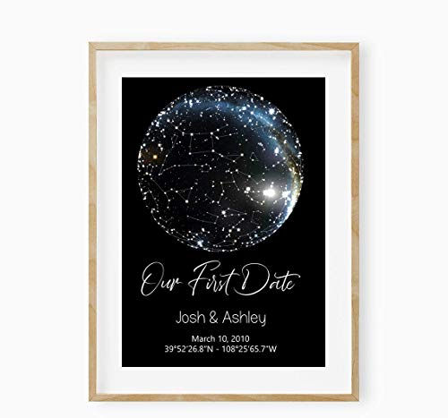STICKERSFORLIFE-Custom-Star-Map-Personalized-Print-Constellation-Chart-Night-sky-Poster-Wall-Art-Special-Occasion-Gift-Wedding-Anniversary-Decor-6st