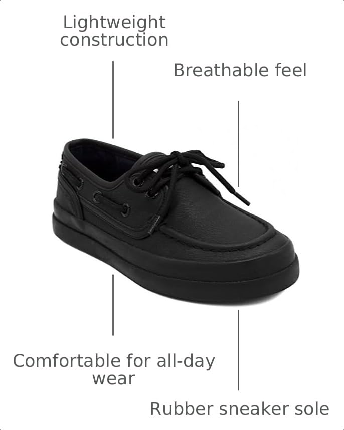 Image of Nautica Kid's Casual Boat Shoe Loafers - School Shoes for Boys (Toddler /Little Kid /Big Kid)