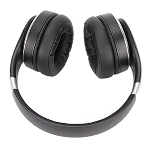 Draadloze Bluetooth-koptelefoon, stijlvolle professionele gamingheadsets voor op kantoor(zwart)