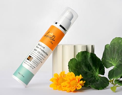Image of LapinD'or Radiant Sun Protection SPF 50 (50 gm) | PA++++ | UVA /UVB Sunscreen Protection | Enriched with Shea Butter, Niacinamide & Hyaluronic Acid | Sunscreen SPF 50 for All Skin Types
