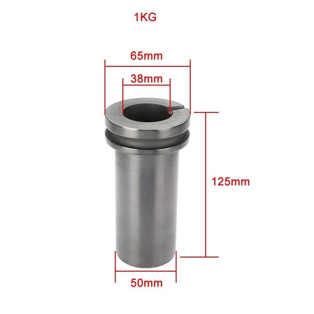 Kit Creuset Graphite 1kg 2kg 3kg, Fusion Four Fonte Or Argent, Haute Conductivité Thermique(2kg)