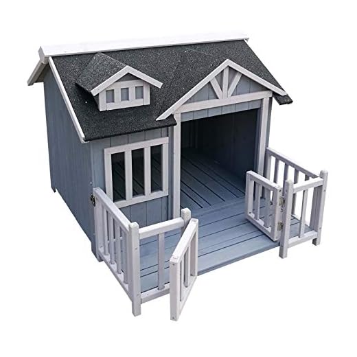 Luxury XL Grey Dog Kennel