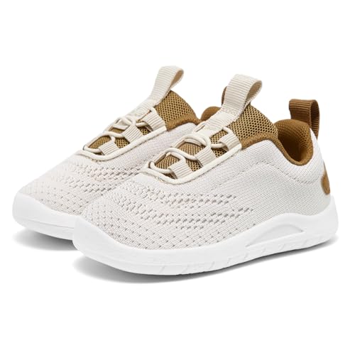 MORENDL Toddler Slip On Sneakers Baby Walking Shoes Non-Slip Breathable Boys & Girls Tennis Shoes Infant Running Shoes