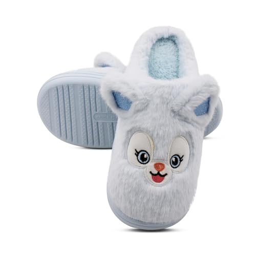 Image of VRITRAZ Soft Comfy Fur Indoor Outdoor Soft Bottom Fur | Anti Skid | Lightweight Winter Slipper, Warm House Chappal
