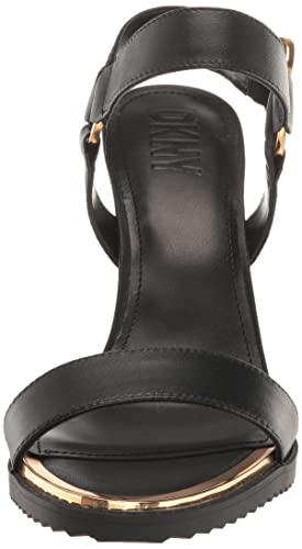 DKNY Women's Everyday Block Heel Blaire-Ankle Strap Heeled Sandal2