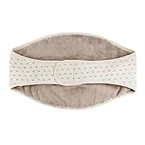 Winter Furry Waist Warmer Adjustable Thin Thermal Waistband Stomach Warming Belt Period Lumbar Support Coldness Resistant Abdominal Binder Back Pain Relief Costume Accessories for Adult Unisex