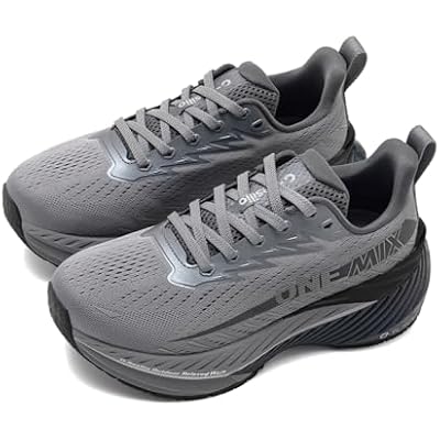 ONEMIX Running Shoes, Breathable Mesh, Enhanced Shock Absorption, Responsive Cushioning, Road Gym Running Sneakers