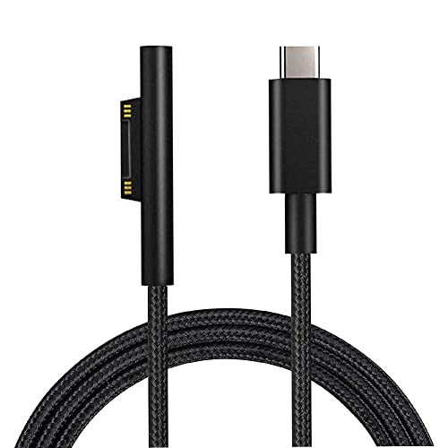 Microsoft Surface USB-C Charging Cable - 15V/3A Compatible...